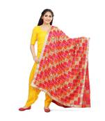 multicolor Phulkari Bagh Dupatta