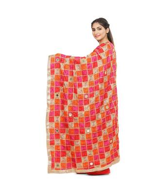 multicolor Phulkari Bagh Dupatta 2