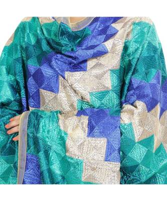 multicolor Phulkari Bagh Dupatta 4