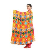 multicolor Phulkari Bagh Dupatta