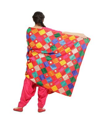 multicolor Phulkari Bagh Dupatta 3