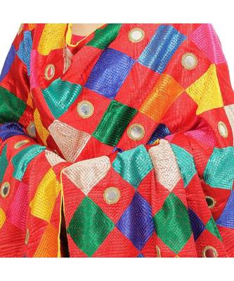 multicolor Phulkari Bagh Dupatta 4