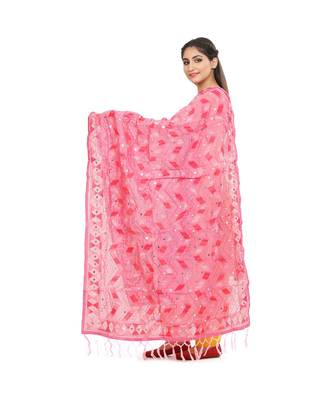 multicolor Georgette Phulkari Dupatta 2