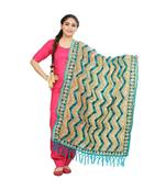 multicolor Georgette Phulkari Dupatta