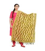 multicolor Georgette Phulkari Dupatta