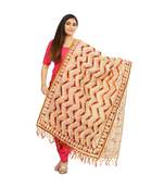 multicolor Georgette Phulkari Dupatta