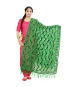 multicolor Georgette Phulkari Dupatta