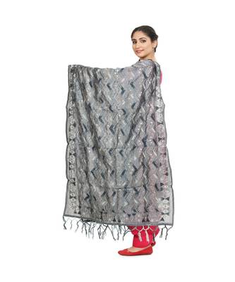 multicolor Georgette Phulkari Dupatta 2