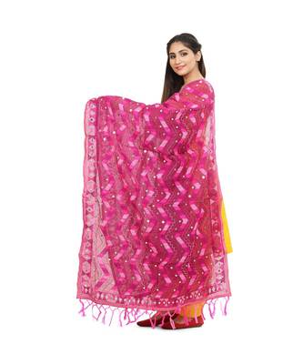 multicolor Georgette Phulkari Dupatta 3