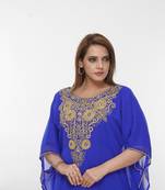 Dubai Kaftan Women Dress Long Gown Farasha Morocco Wear