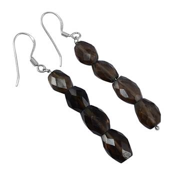 Brown Quartz   Earrings 1