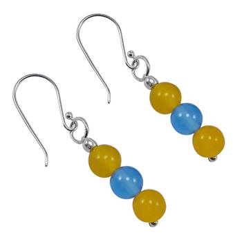 Multicolor Quartz   Earrings 1
