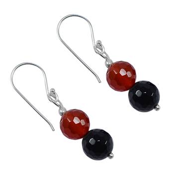 Multicolor onyx earrings 1