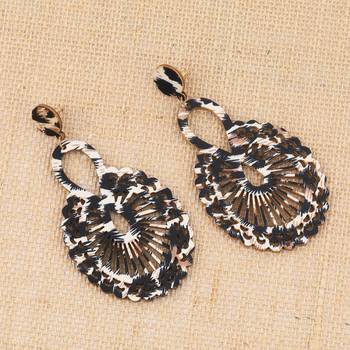Antique   Wooden Dangler Earrings Perfect And Different Look For Women Girl. 2