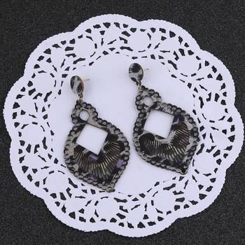 Exclusive  Wooden Earrings Long Dangler Light Weight For Girls And Women. 5