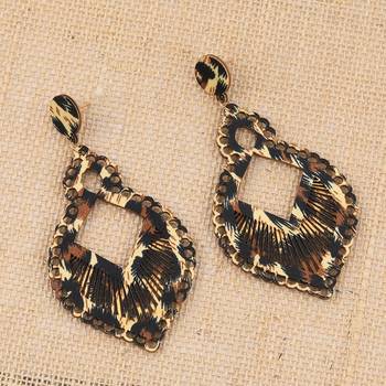 Party Wear Dangler  Wooden Earrings For Girls And Women 2