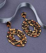 Designer  Wooden Earrings Perfect And Different Look For Women Girl