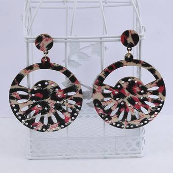 Elegant Dangler  Wooden Earrings For Girls And Women 2