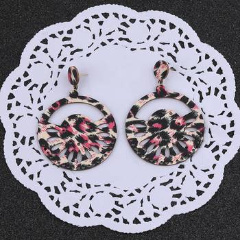 Elegant Dangler  Wooden Earrings For Girls And Women 4