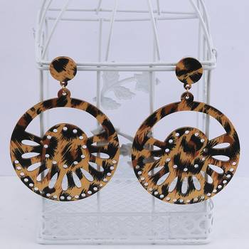 Exclusive Natural Dangler  Wooden Earrings For Girls And Women 3