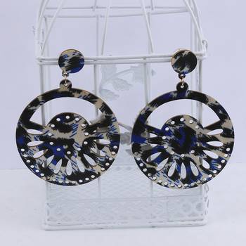 Attractive  Wooden Light Weight Earrings For Girls And Women. 3