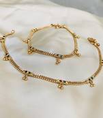 Gold anklets