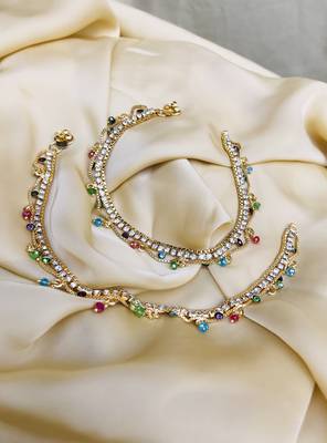 Gold anklets 2