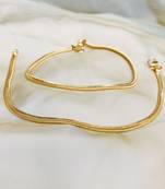 Gold anklets