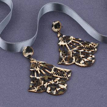 Wonderful Attractive   Wooden Light Weight Dangle Earrings For Girls And Women. 1