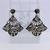 Elegant  Light Weight Dangle Wooden Earrings For Girls And Women.