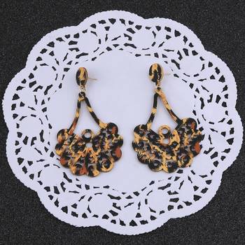 Elegant  Light Weight Dangle Wooden Earrings For Girls And Women. 5