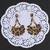 Elegant  Light Weight Dangle Wooden Earrings For Girls And Women.
