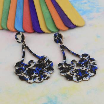 Exclusive  Dangler Wooden Earrings For Girls And Women 4