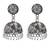 Ravishing Silver Big Dangler  Jhumki Earrings
