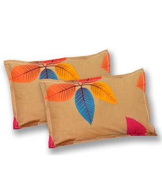Multicolour Double Bed Sheet With Pillow Cover 2