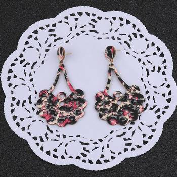Charm Stylish  Wooden Earrings Light Weight For Girls And Women. 5