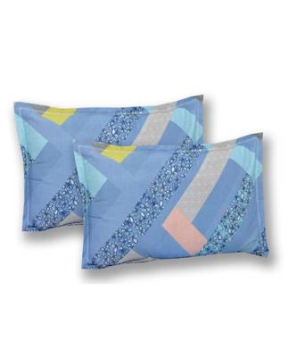 Multicolour Double Bed Sheet With Pillow Cover 2