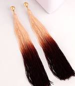 Ombre Tassels Shaded Earrings