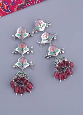 Bagh E Fiza Dreamy Layered Drop Earrings 1