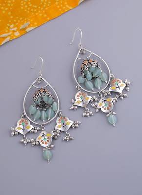 Bagh E Fiza Gul Khile Drop Earrings 1