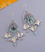 Bagh E Fiza Gul Khile Drop Earrings