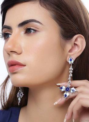 Bagh E Fiza Long Drop Earrings 2