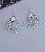 Bagh E Fiza Green Beads Earrings