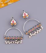 Bagh E Fiza Metal Embellishments Earrings