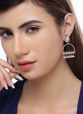 Bagh E Fiza Metal Embellishments Earrings 2