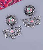 Bagh E Fiza Half Moon Earrings