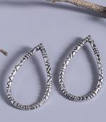 Aztec Bar Oval Earrings