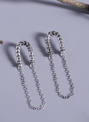 Aztec Bar Horseshoe Drop Earrings 1