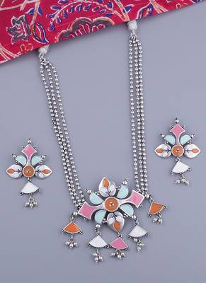 Bagh E Fiza Floral Necklace Set 1
