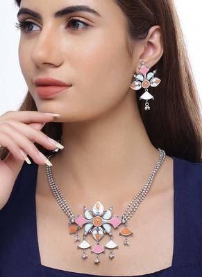 Bagh E Fiza Floral Necklace Set 2